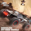 Машинка на радиоуправлении ZLL SG316 MAX 1:16 Black — скоростной монстр-трак 4WD с бесколлекторным двигателем, металлической трансмиссией, LED-подсветкой, до 80 км/ч, до 40 минут, до 300 м